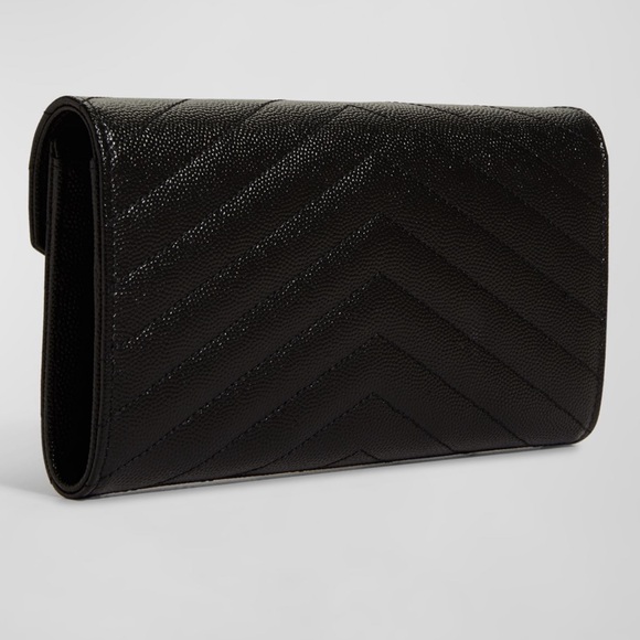 SAINT LAURENT
YSL Monogram Large Flap Wallet in Grained Leather - Picture 3 of 5